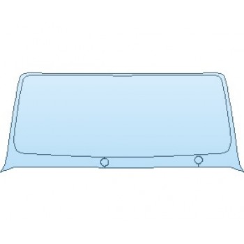 PAINT PROTECTION KIT - 2023 MERCEDES G CLASS G63 WINDSHIELD FRAME - PRECUT PPF CLEAR BRA WRAP