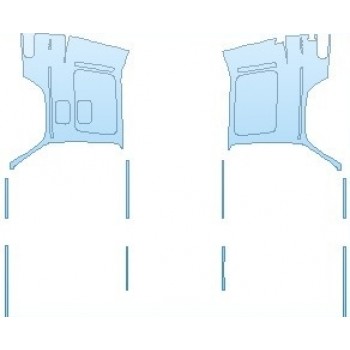 PAINT PROTECTION KIT - 2019 MERCEDES G CLASS G63 REAR QUARTER PANELS - PRECUT PPF CLEAR BRA WRAP