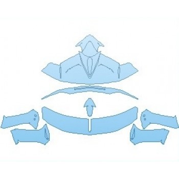 Precut PPF Kit – Clear Bra Paint Protection Film PAINT PROTECTION KIT - 2023 LAMBORGHINI AVENTADOR SVJ EDITION 63 REAR DECK LID & SPOILER - PRECUT PPF CLEAR BRA WRAP