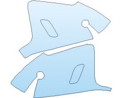 PAINT PROTECTION KIT - 2021 PORSCHE 911 TARGA 4 MIRROR BASE WITH CAMERA - PRECUT PPF CLEAR BRA WRAP