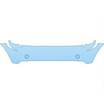 PAINT PROTECTION KIT - 2021 MINI HARDTOP COOPER 2 DOOR REAR BUMPER - PRECUT PPF CLEAR BRA WRAP