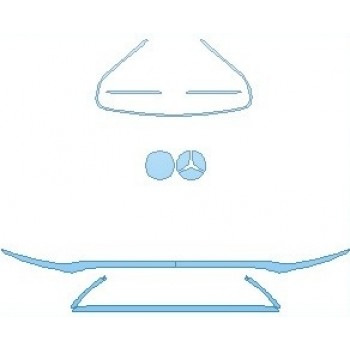 Precut PPF Kit – Clear Bra Paint Protection Film PAINT PROTECTION KIT - 2023 MERCEDES E CLASS BASE COUPE GRILLE & CHROME TRIM - PRECUT PPF CLEAR BRA WRAP