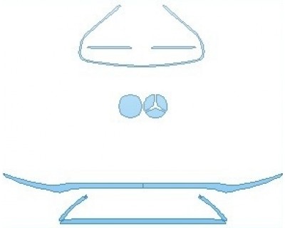 Precut PPF Kit – Clear Bra Paint Protection Film PAINT PROTECTION KIT - 2023 MERCEDES E CLASS BASE COUPE GRILLE & CHROME TRIM - PRECUT PPF CLEAR BRA WRAP