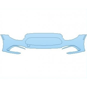 Precut PPF Kit – Clear Bra Paint Protection Film PAINT PROTECTION KIT - 2023 MERCEDES E CLASS BASE COUPE BUMPER - PRECUT PPF CLEAR BRA WRAP