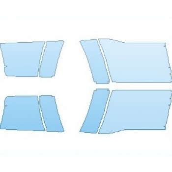 PAINT PROTECTION KIT - 2024 RAM 1500 LARAMIE ROCKER PANELS 6\ 4 BOX - PRECUT PPF CLEAR BRA WRAP