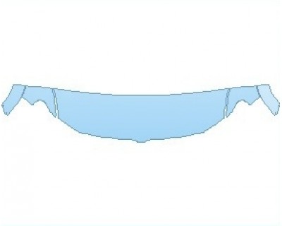 PAINT PROTECTION KIT - 2024 RAM 1500 LARAMIE HOOD (NO WRAPPED EDGES) - PRECUT PPF CLEAR BRA WRAP