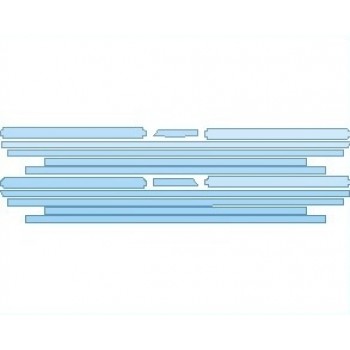 PAINT PROTECTION KIT - 2023 MERCEDES G CLASS 550 SIDE TRIM - PRECUT PPF CLEAR BRA WRAP
