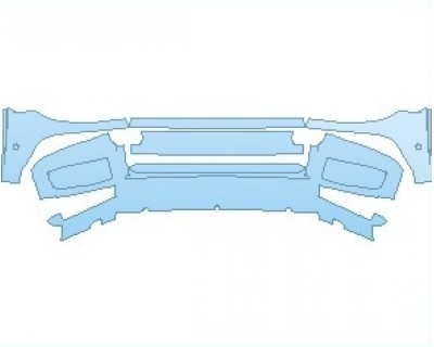 2019 MERCEDES G CLASS 550 BUMPER KIT WITH SENSORS