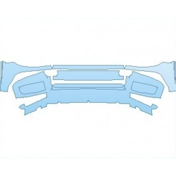 2020 MERCEDES G CLASS 550 BUMPER