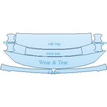 PAINT PROTECTION KIT - 2021 HONDA CIVIC SI COUPE COMMON WEAR AREA KIT - PRECUT PPF CLEAR BRA WRAP