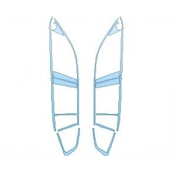 PAINT PROTECTION KIT - 2022 BMW X3 M WINDOW TRIM - PRECUT PPF CLEAR BRA WRAP