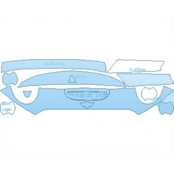 PAINT PROTECTION KIT - 2021 MINI CONVERTIBLE COOPER S COMMON WEAR AREA KIT - PRECUT PPF CLEAR BRA WRAP