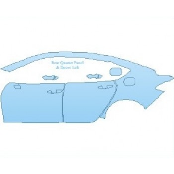 2022 ACURA TLX A-SPEC REAR QUARTER PANELS & DOORS LEFT SIDE