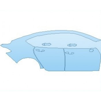 2022 ACURA TLX A-SPEC REAR QUARTER PANELS & DOORS RIGHT SIDE