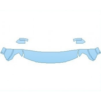 2021 FORD SUPER DUTY LARIAT F-450 HOOD KIT (WRAPPED EDGES) 2021 FORD SUPER DUTY LARIAT F-450 HOOD KIT (WRAPPED EDGES)
