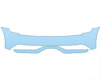 PAINT PROTECTION KIT - 2025 MINI CONVERTIBLE COOPER S REAR BUMPER - PRECUT PPF CLEAR BRA WRAP