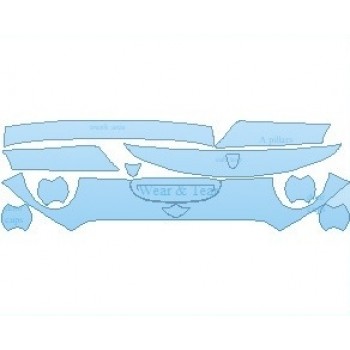 PAINT PROTECTION KIT - 2024 MINI CONVERTIBLE COOPER S COMMON WEAR AREA KIT - PRECUT PPF CLEAR BRA WRAP