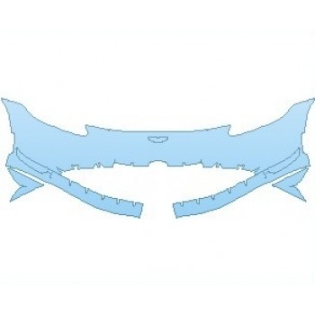 PAINT PROTECTION KIT - 2023 ASTON MARTIN VANTAGE F1 EDITION COUPE BUMPER - PRECUT PPF CLEAR BRA WRAP