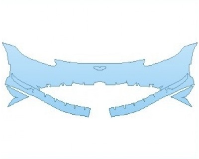 PAINT PROTECTION KIT - 2023 ASTON MARTIN VANTAGE F1 EDITION COUPE BUMPER - PRECUT PPF CLEAR BRA WRAP