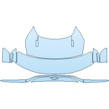 PAINT PROTECTION KIT - 2023 ASTON MARTIN VANTAGE F1 EDITION COUPE REAR DECK LID - PRECUT PPF CLEAR BRA WRAP