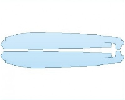 PAINT PROTECTION KIT - 2023 ASTON MARTIN VANTAGE F1 EDITION COUPE ROCKER PANELS MATTE FINISH - PRECUT PPF CLEAR BRA WRAP