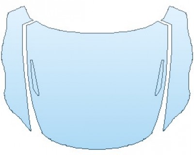 PAINT PROTECTION KIT - 2023 ASTON MARTIN VANTAGE F1 EDITION COUPE FULL HOOD (WRAPPED EDGES) WITH VENTS - PRECUT PPF CLEAR BRA WRAP