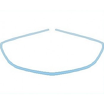 PAINT PROTECTION KIT - 2025 GENESIS GV70 2.5T AWD SPORT PRESTIGE GRILLE SURROUND - PRECUT PPF CLEAR BRA WRAP