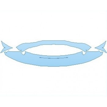 PAINT PROTECTION KIT - 2023 ASTON MARTIN VANTAGE HERITAGE RACING EDITION COUPE BUMPER LOWER - PRECUT PPF CLEAR BRA WRAP