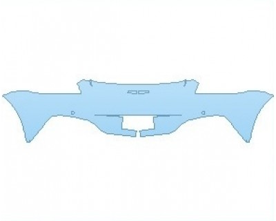 PAINT PROTECTION KIT - 2023 ASTON MARTIN VANTAGE HERITAGE RACING EDITION COUPE REAR BUMPER WITH SENSORS - PRECUT PPF CLEAR BRA WRAP