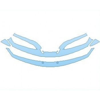 Precut PPF Kit – Clear Bra Paint Protection Film 2020 FERRARI 488 SPIDER SPIDER LOWER SKIRT - PRECUT PPF CLEAR BRA WRAP