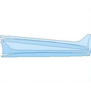 PAINT PROTECTION KIT - 2022 HYUNDAI SONATA LIMITED ROCKER PANELS - PRECUT PPF CLEAR BRA WRAP