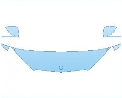 Precut PPF Kit – Clear Bra Paint Protection Film PAINT PROTECTION KIT - 2021 MERCEDES GLE CLASS AMG 63 S SUV HOOD 18 INCH (NO WRAPPED EDGES) - PRECUT PPF CLEAR BRA WRAP