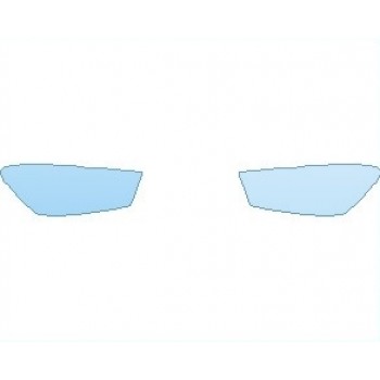 Precut PPF Kit – Clear Bra Paint Protection Film PAINT PROTECTION KIT - 2021 MERCEDES GLE CLASS AMG 63 S SUV LIGHTS - PRECUT PPF CLEAR BRA WRAP