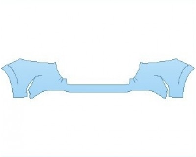 Precut PPF Kit – Clear Bra Paint Protection Film PAINT PROTECTION KIT - 2021 MERCEDES GLE CLASS AMG 63 S SUV REAR BUMPER WITH LOAD GAURD - PRECUT PPF CLEAR BRA WRAP