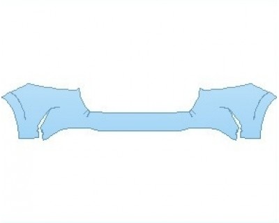 Precut PPF Kit – Clear Bra Paint Protection Film PAINT PROTECTION KIT - 2021 MERCEDES GLE CLASS AMG 63 S SUV REAR BUMPER - PRECUT PPF CLEAR BRA WRAP