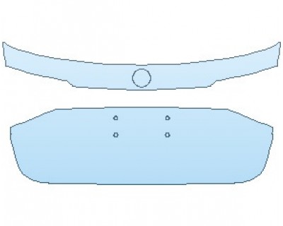 Precut PPF Kit – Clear Bra Paint Protection Film PAINT PROTECTION KIT - 2021 MERCEDES GLE CLASS AMG 63 S SUV REAR HATCH WITHOUT EMBLEMS - PRECUT PPF CLEAR BRA WRAP