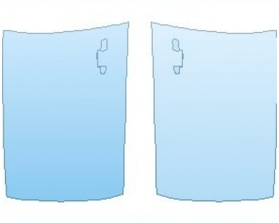 Precut PPF Kit – Clear Bra Paint Protection Film PAINT PROTECTION KIT - 2021 MERCEDES GLE CLASS AMG 63 S SUV DOORS FRONT - PRECUT PPF CLEAR BRA WRAP