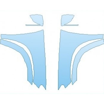 Precut PPF Kit – Clear Bra Paint Protection Film PAINT PROTECTION KIT - 2021 MERCEDES GLE CLASS AMG 63 S SUV FULL FENDERS (NO WRAPPED EDGES) - PRECUT PPF CLEAR BRA WRAP