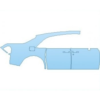 2021 ROLLS ROYCE GHOST STANDARD WHEELBASE REAR QUARTER PANEL & DOORS RIGHT SIDE 2021 ROLLS ROYCE GHOST STANDARD WHEELBASE REAR QUARTER PANEL & DOORS RIGHT SIDE