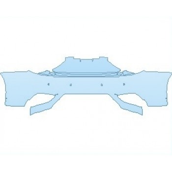 PRECUT PPF KIT - 2018 MASERATI GRANTURISMO MC COUPE REAR BUMPER KIT WITH SENSORS PRECUT PPF KIT - 2018 MASERATI GRANTURISMO MC COUPE REAR BUMPER KIT WITH SENSORS