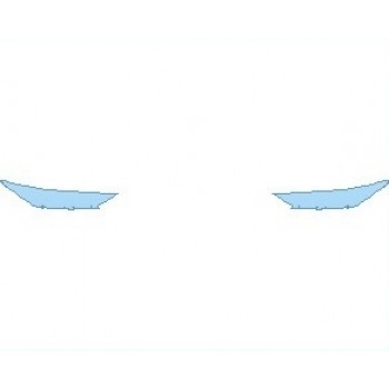 PAINT PROTECTION KIT - 2025 FORD MUSTANG MACH-E CALIFORNIA ROUTE 1 LIGHTS - PRECUT PPF CLEAR BRA WRAP