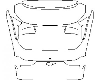 2023 FORD MUSTANG MACH-E CALIFORNIA ROUTE 1 REAR HATCH