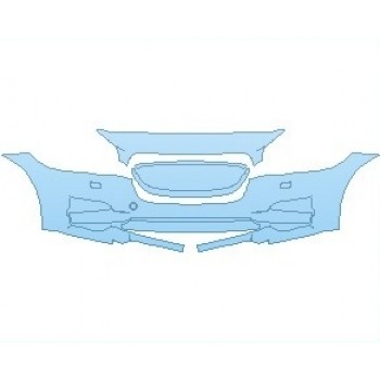 2021 JAGUAR F-PACE PREMIUM BUMPER KIT WITH WASHERS 2021 JAGUAR F-PACE PREMIUM BUMPER KIT WITH WASHERS