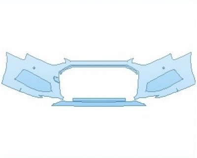 2022 AUDI A4 PREMIUM BUMPER WITH SENSORS