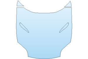 2025 FERRARI 812 GTS FULL HOOD (NO WRAPPED EDGES)