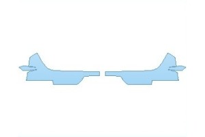 2025 FERRARI 812 GTS BUMPER MATTE LOWER