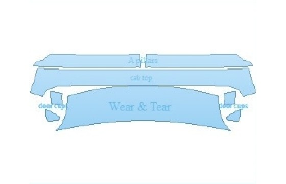 Precut PPF Kit – Clear Bra Paint Protection Film PAINT PROTECTION KIT - 2027 FERRARI 812 GTS COMMON WEAR AREA KIT - PRECUT PPF CLEAR BRA WRAP