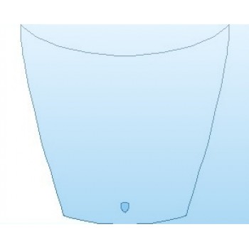 PAINT PROTECTION KIT - 2023 PORSCHE TAYCAN GTS SEDAN FULL HOOD (NO WRAPPED EDGES) - PRECUT PPF CLEAR BRA WRAP