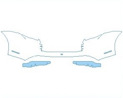 Precut PPF Kit – Clear Bra Paint Protection Film PAINT PROTECTION KIT - 2023 PORSCHE TAYCAN GTS SEDAN REAR BUMPER - PRECUT PPF CLEAR BRA WRAP