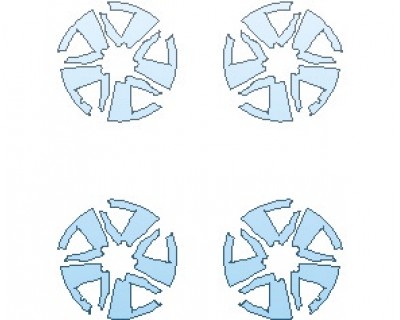 Precut PPF Kit – Clear Bra Paint Protection Film PAINT PROTECTION KIT - 2023 PORSCHE TAYCAN GTS SEDAN TAYCAN EXCLUSIVE DESIGN WHEELS - PRECUT PPF CLEAR BRA WRAP